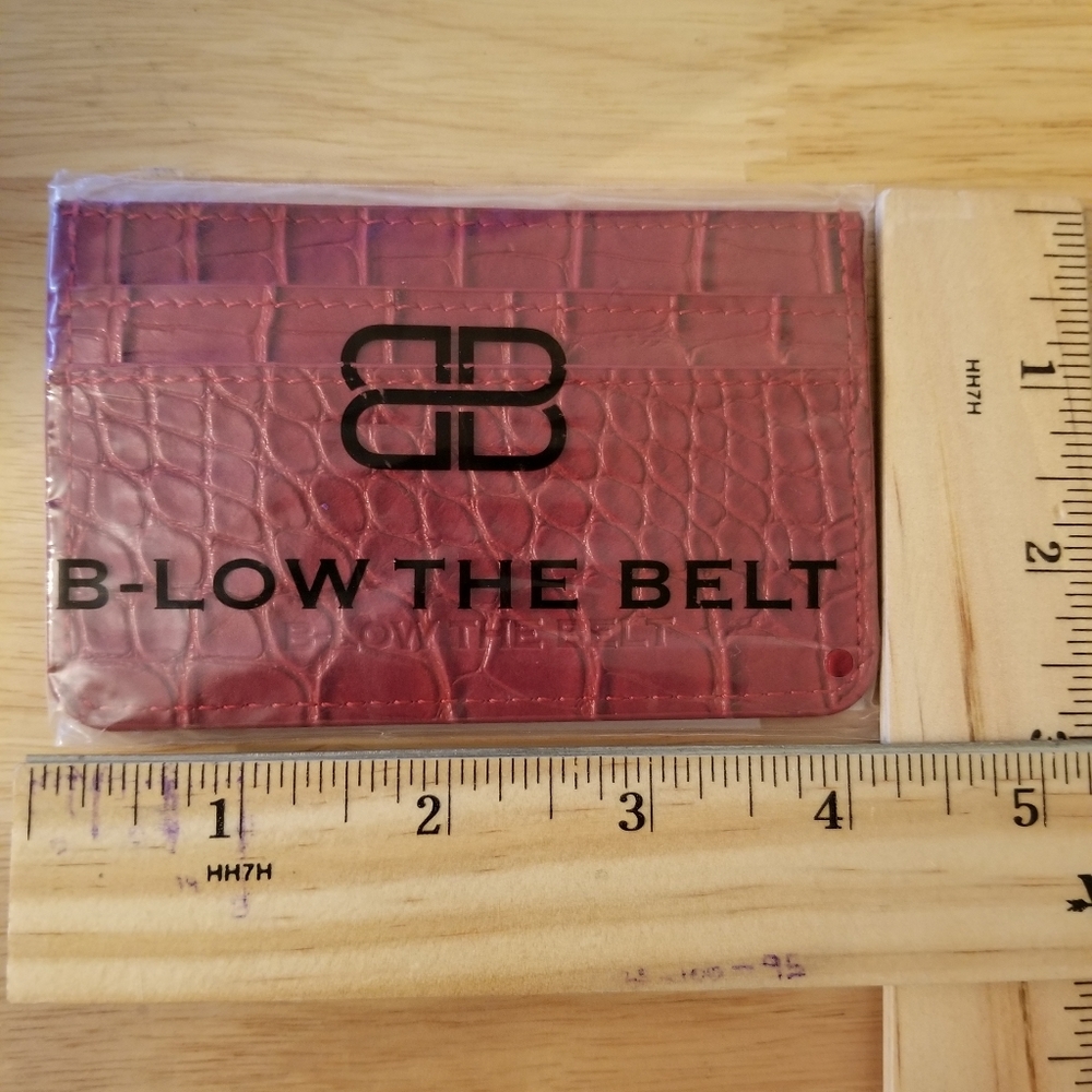 B-Low the Belt coin and card holder